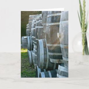 Stacked Barrels Card