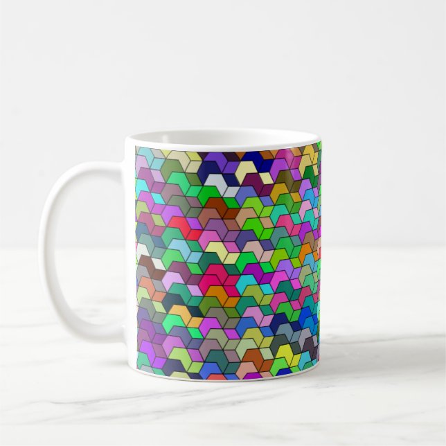 Stacked Blocks 11oz Mug (Left)