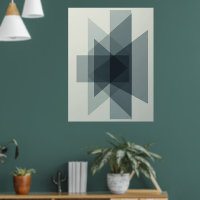Stacked Illusions: Monochromatic Geometric Depth
