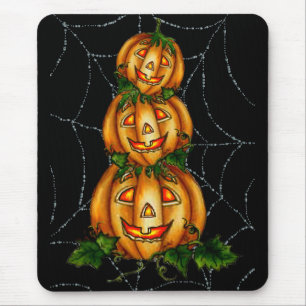 STACKED JACKS & WEB by SHARON SHARPE Mouse Pad