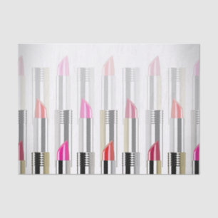 Stacked Lipstick Tubes Tissue Paper