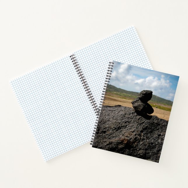 Stacked Rocks Notebook (Inside)