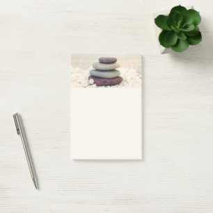 Stacked Stones Meditative Cairn Post-it Notes