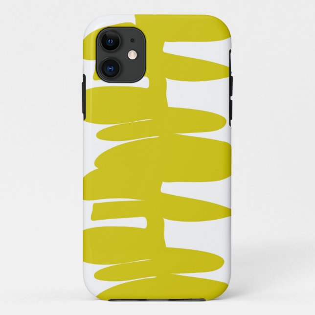 Stacked Up green iPhone case (Back)