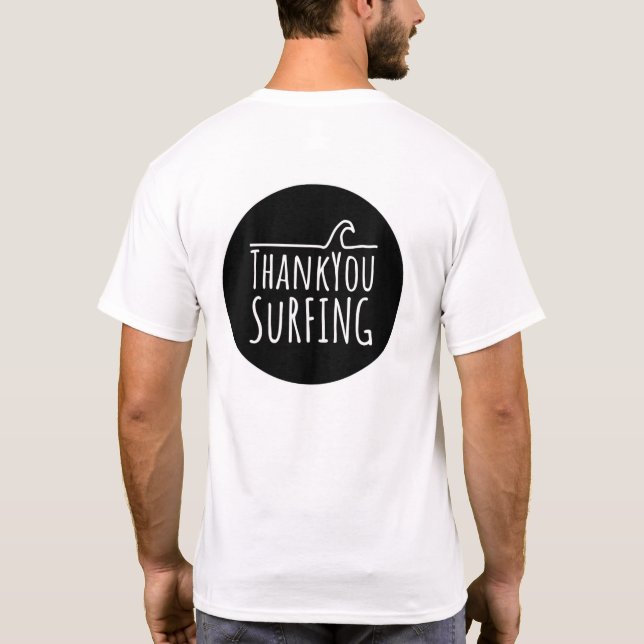 Stacked Wave T-Shirt (Back)