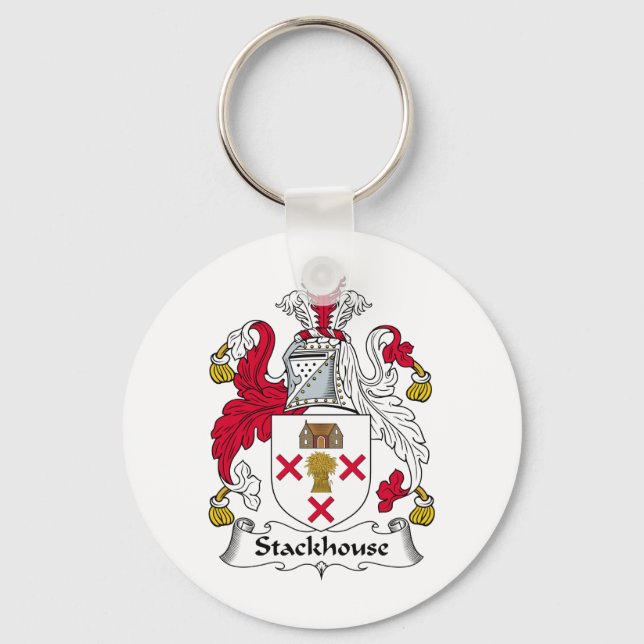 Stackhouse Family Crest Key Ring (Front)