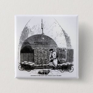 Stacking Bags of Dollars in a Compartment 15 Cm Square Badge