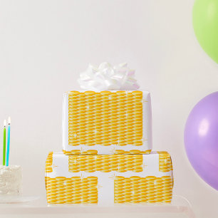 Stacks Of Gold Coins Wrapping Paper
