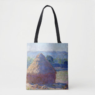 Stacks of Wheat (End of Summer), Monet Tote Bag
