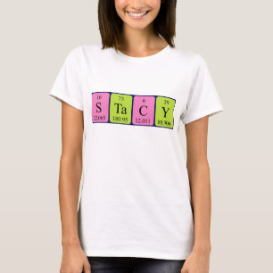 Stacy periodic table name shirt