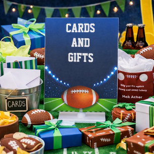 Stadium Lights  Football Cards & Gifts Pedestal Sign