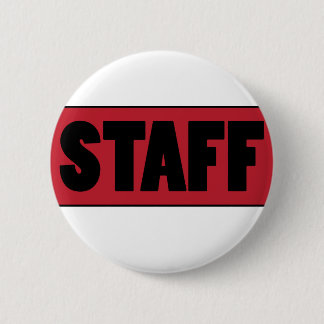 Staff 6 Cm Round Badge