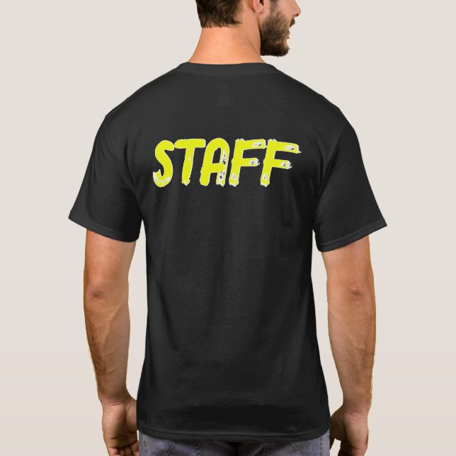 STAFF (back only) T-Shirt (Back)