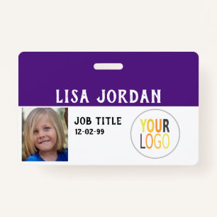 Staff Custom ID badge Business- Corp  Business