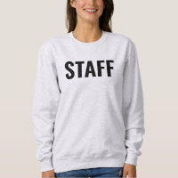 Staff Member Logo Text Here Custom Womens Ash Grey