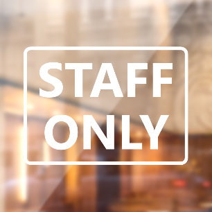 Staff Only