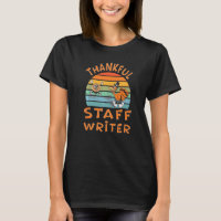 Staff Writer Job  Thanksgiving