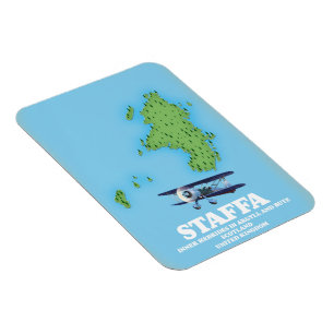 Staffa Inner Hebrides in Argyll and Bute, Scotland Magnet