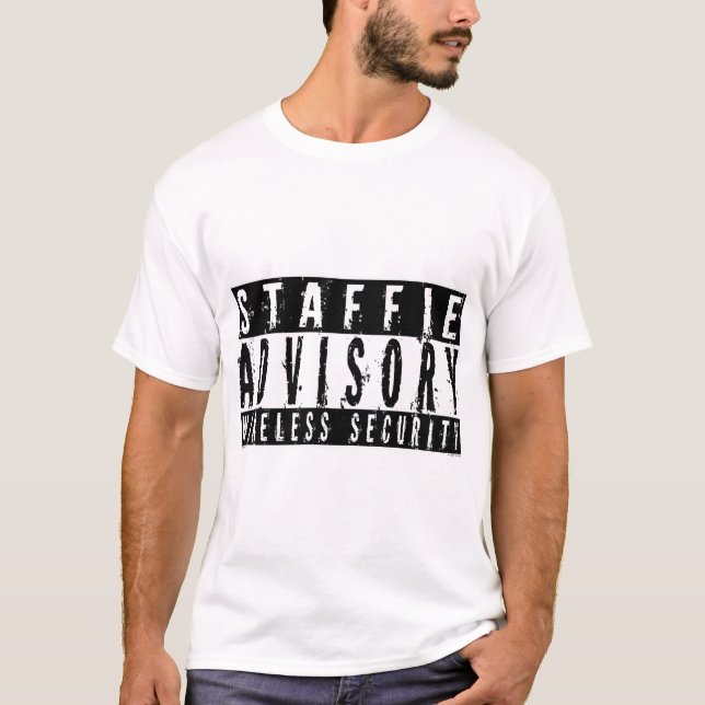 Staffie Advisory Wireless Security T-Shirt (Front)