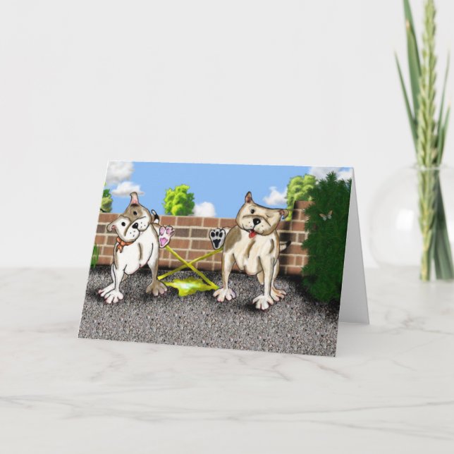 STAFFIE SMILES - X factor - greetings card (Front)