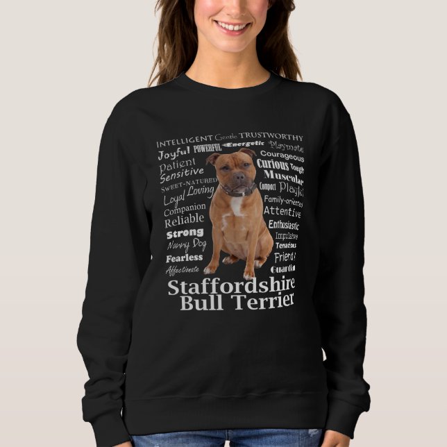 Staffie Traits Sweatshirt (Front)