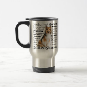 Staffie Traits Travel Mug