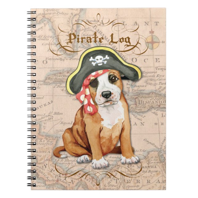 Stafford Pirate Spiral Notebook (Front)