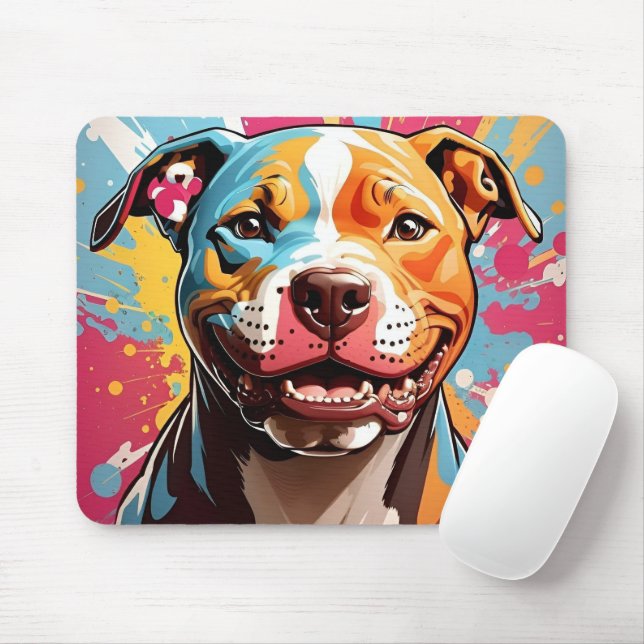 Staffordshire Birthday Fun Mouse Pad (With Mouse)