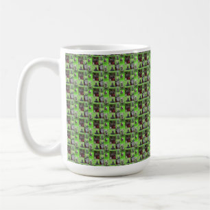 Staffordshire Bull Terrier Collarge Pattern, Coffee Mug