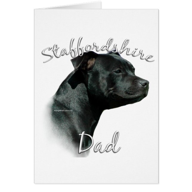 Staffordshire Bull Terrier Dad 2 (Front)