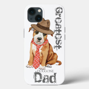 Staffordshire Bull Terrier Dad iPhone 13 Case