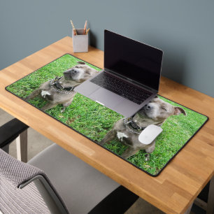 Staffordshire Bull Terrier, Desk Mat
