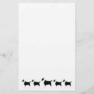 Staffordshire Bull Terrier Dog Design Stationery