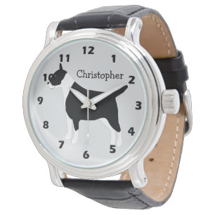 Staffordshire Bull Terrier Dog Design Watch