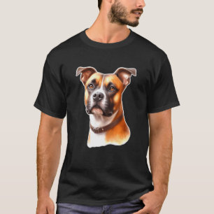 Staffordshire Bull Terrier Dog T-Shirt