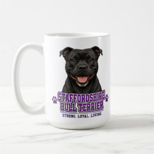 🐾 Staffordshire Bull Terrier Family Pride 🐾 Coffee Mug