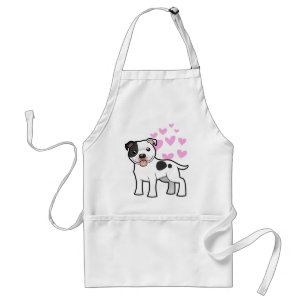 Staffordshire Bull Terrier Love Standard Apron