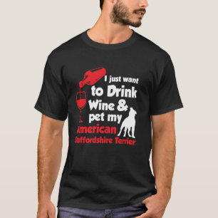 Staffordshire Bull Terrier Lover Loyal Strong Staf T-Shirt