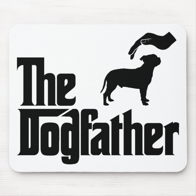 Staffordshire Bull Terrier Mouse Pad (Front)