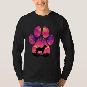 Staffordshire Bull Terrier Paw Mom Dad Dog Women T-Shirt