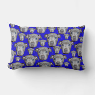 Staffordshire Bull Terrier Puppy Pattern, Lumbar Cushion