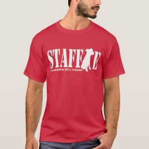 Staffordshire Bull Terrier - Puppy Shirt / White