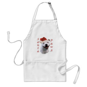Staffordshire Bull Terrier Santa Paws Standard Apron