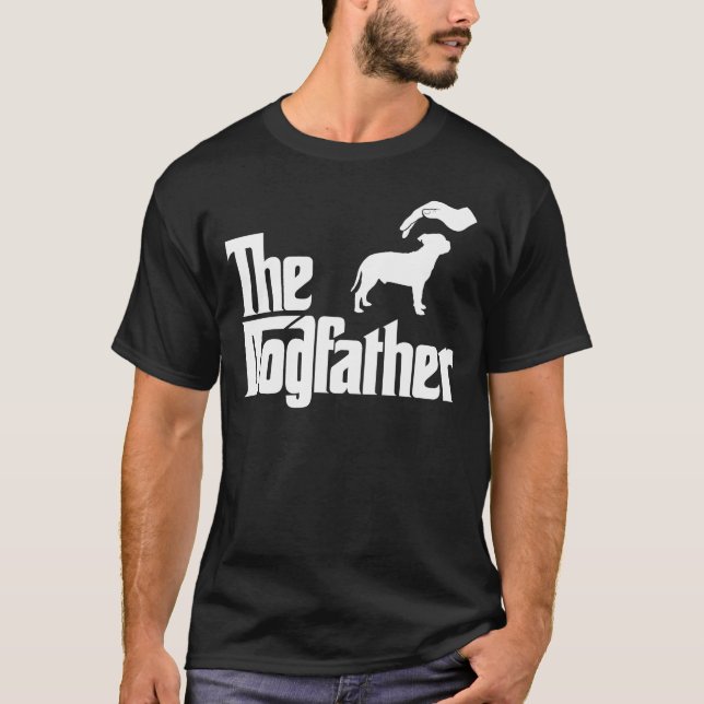 Staffordshire Bull Terrier T-Shirt (Front)