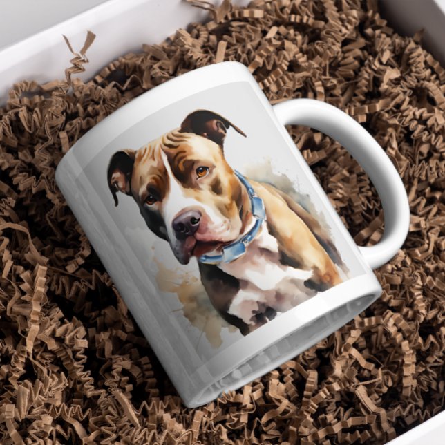 Staffordshire Bull Terrier The Gentle Guardian🐾 Coffee Mug (Creator Uploaded)