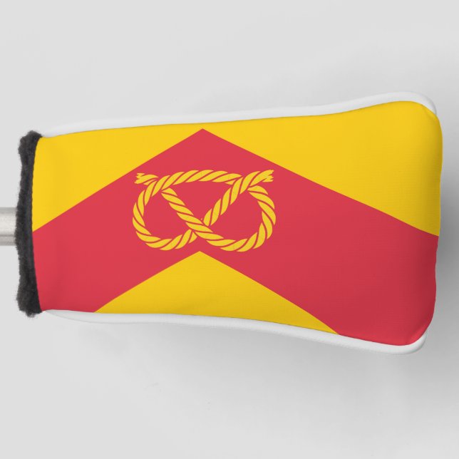 Staffordshire county flag golf head cover (Front)
