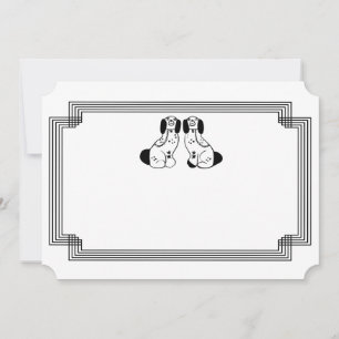 Staffordshire Dog Note Cards & Stationary