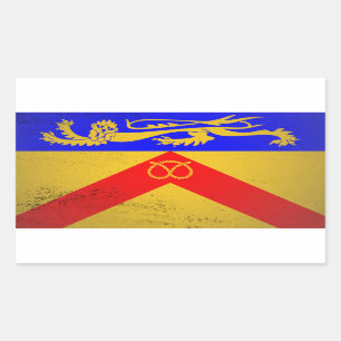 Staffordshire Rectangular Sticker