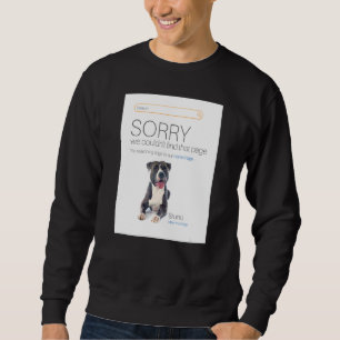 Staffordshire Terrier Online Shop Seller 404 Dog Sweatshirt