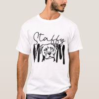 Staffy Mum Gift For Staffordshire Bull Terrier Dog